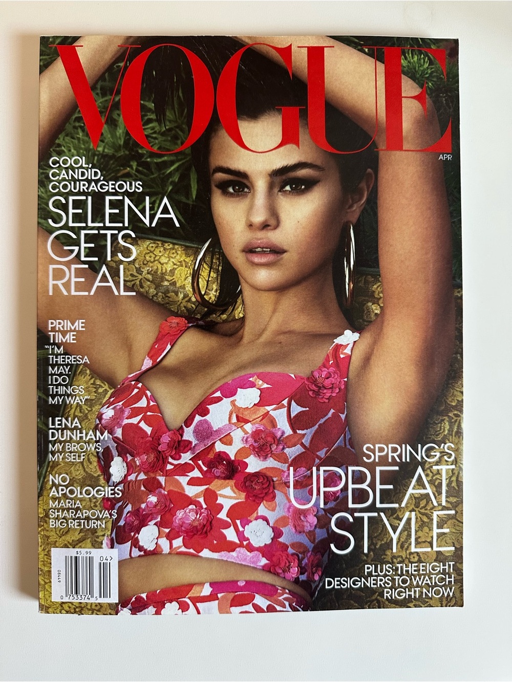 Vogue Magazine featuring Selena Gomez (2017)